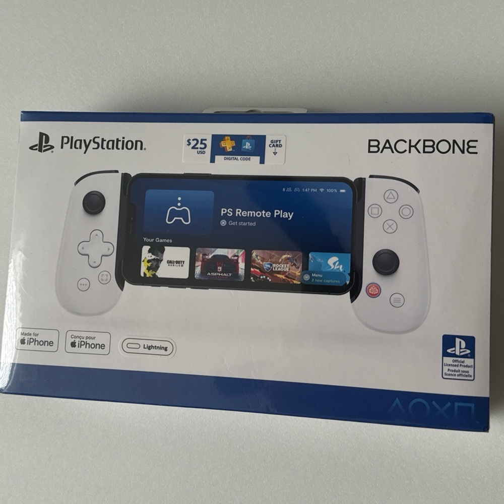 PlayStation Backbone One Mobile Gaming Controller for iPhone - NEW